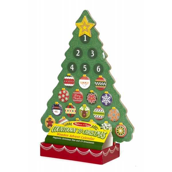 Calendar de craciun din lemn melissa and doug