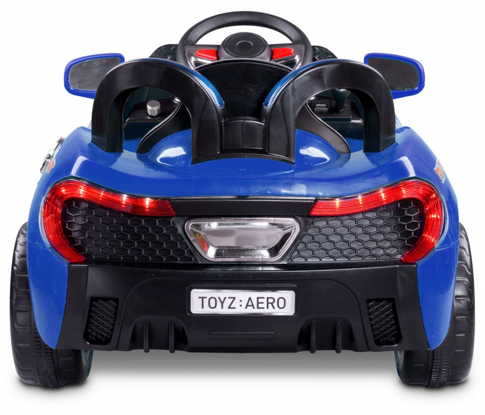 Masinuta electrica cu telecomanda toyz aero 2x6v blue