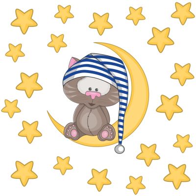 Sticker decorativ somn usor 120 x 45 cm
