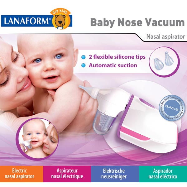 Aspirator nazal Baby Nose Vacuum 2014 Lanaform 2014 imagine 2022 protejamcopilaria.ro