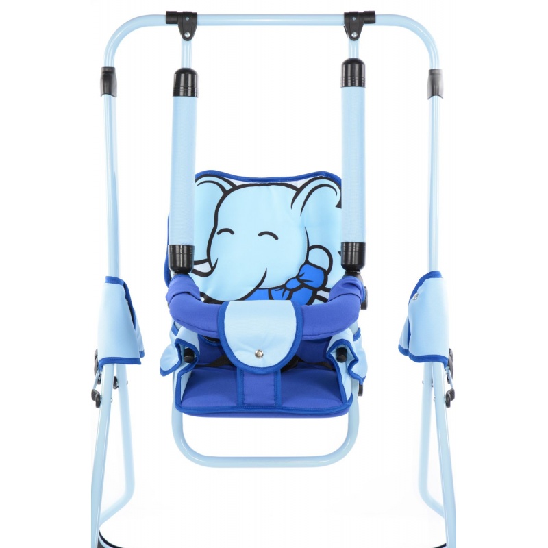 Leagan pentru copii Tako Wild Animals Baby Elephant Blue