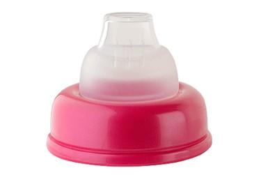 Pahar cu supapa silicon CoolFrends Raspberry 360ml.10L+ Rotho-babydesign