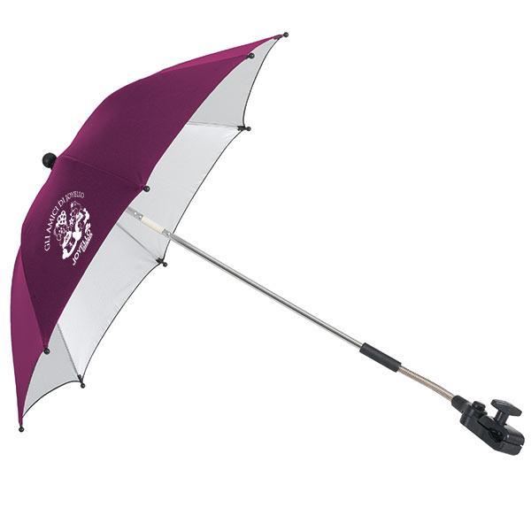 Umbrela universala pentru carucioare magenta