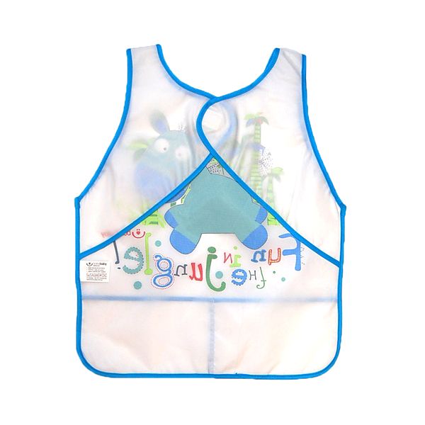 Baveta tip sort zebra blue bobobaby