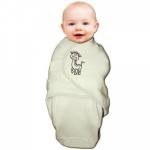 Body special tip Wrap Bo Jungle Girafa pentru bebelusi marime S (3-6kg) din bumbac organic