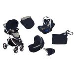 Carucior M30 sistem 3 in 1 Carello Jeans Blue