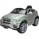 Masinuta electrica BMW X6 cu acumulator, metalizat/sidefat