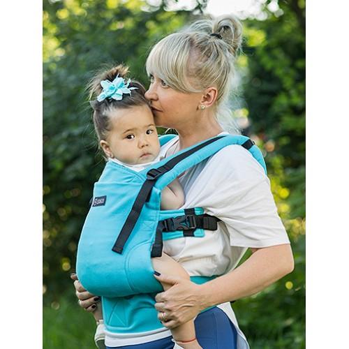 Marsupiu full wrap conversion turquoise