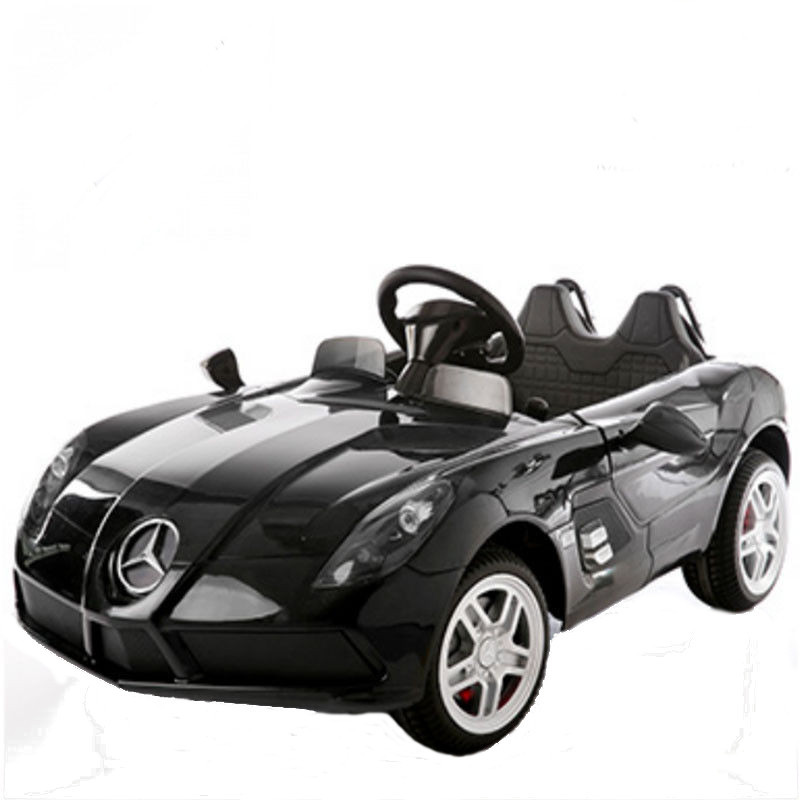 Masinuta electrica Mercedes McLaren Limited Edition Black roti din cauciuc si telecomanda