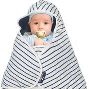 Paturica coco - reversibila blue striped