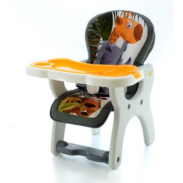 Scaun de masa multifunctional EURObaby HB GY01 Portocaliu