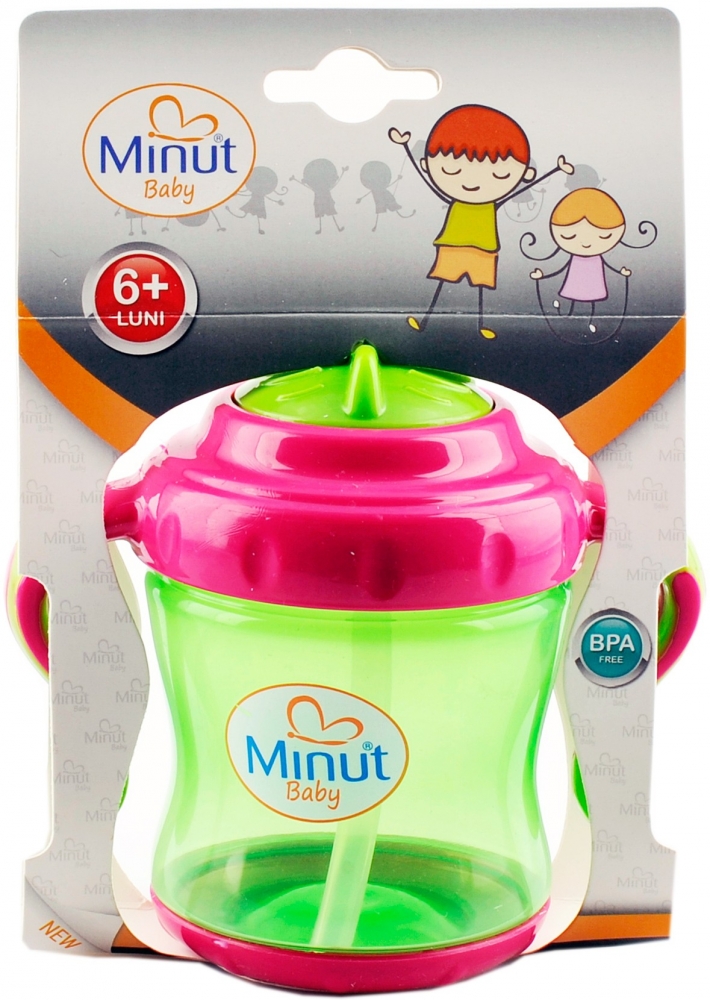Canuta minut baby cu pai si manere 6+, diverse culori