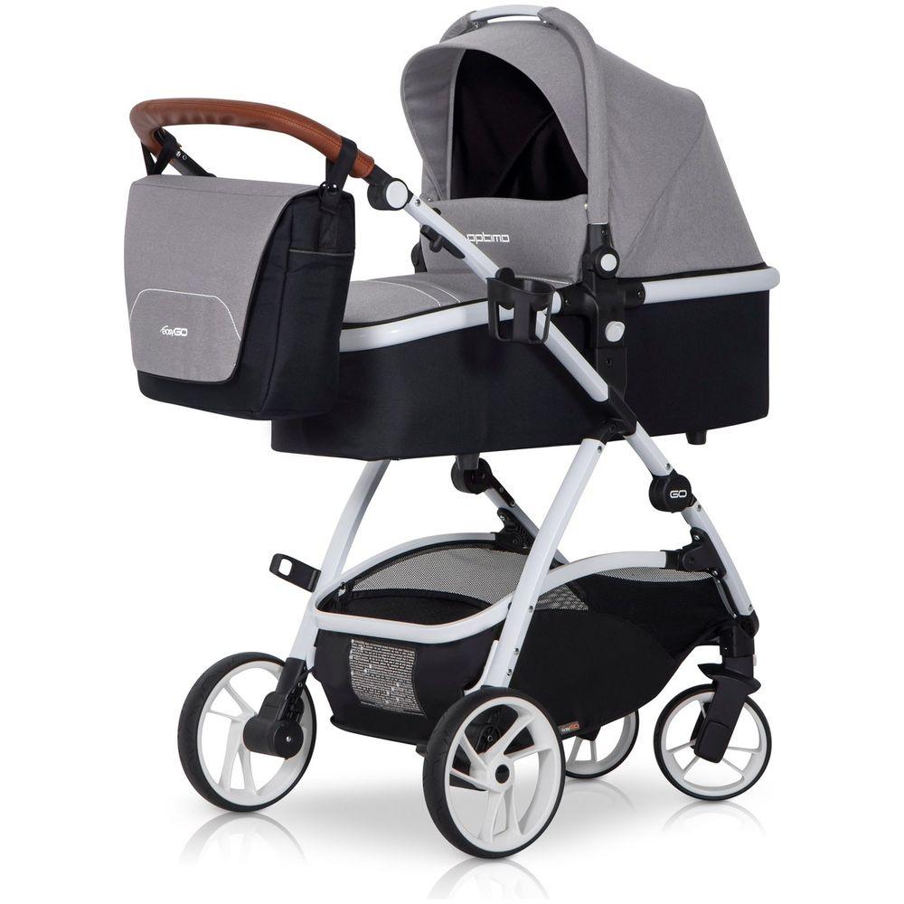 Carucior multifunctional optimo 3 in 1 easy go grey fox
