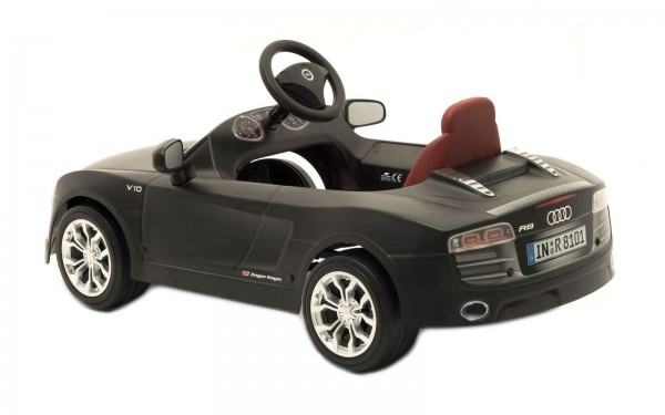 Masinuta cu pedale copii ToysToys Audi R8 Negru Mat