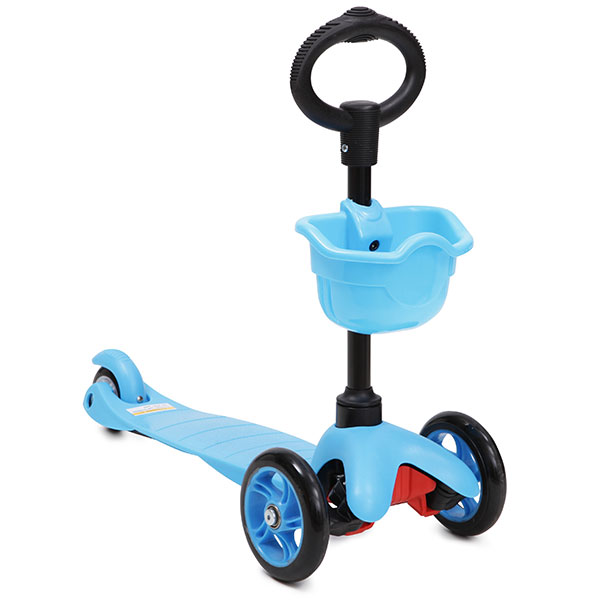 Trotineta multifunctionala 3 in 1 scooter blue