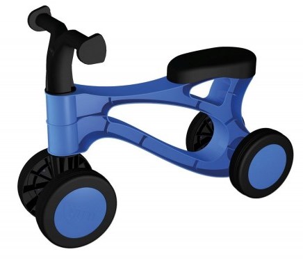 Vehicul fara pedale Lena din plastic Albastru cu Negru La Plimbare 2023-06-02