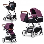 Carucior multifunctional Optimo 3 in 1 Easy Go Purple