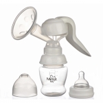 Pompa san Minut Baby manuala cu biberon si tetina BPA free