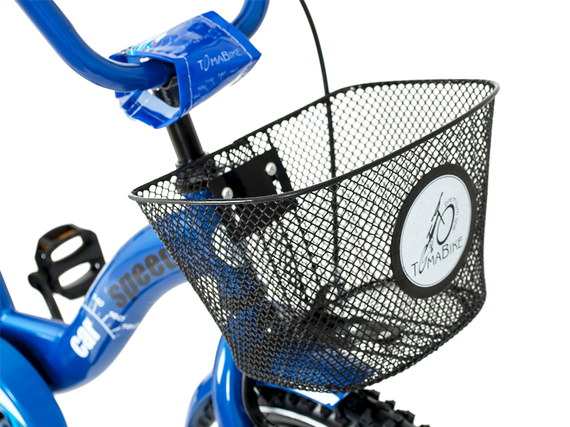 Bicicleta copii toma car speed blue 18