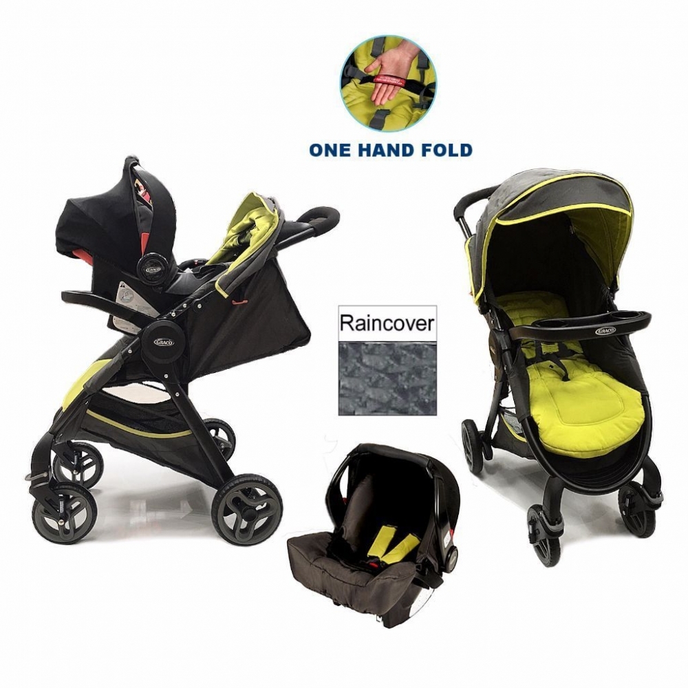 Carucior FastAction Fold 2 in 1 TS Sport Lime