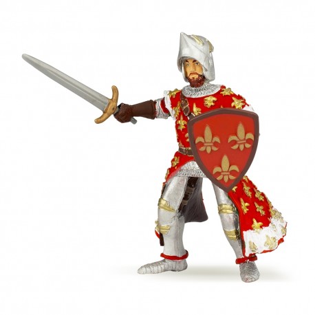 Figurina Papo Printul Filip rosu