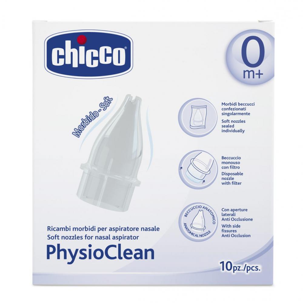 Rezerva Chicco PhysioClean pentru aspirator nazal 10buc.