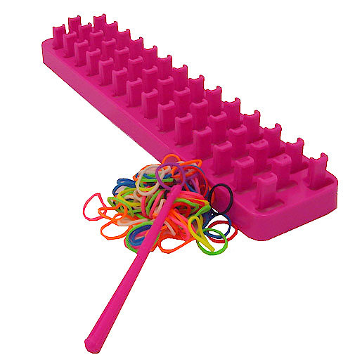 Set confectionat bratari Loop&Loom (300 elastice) - Grafix