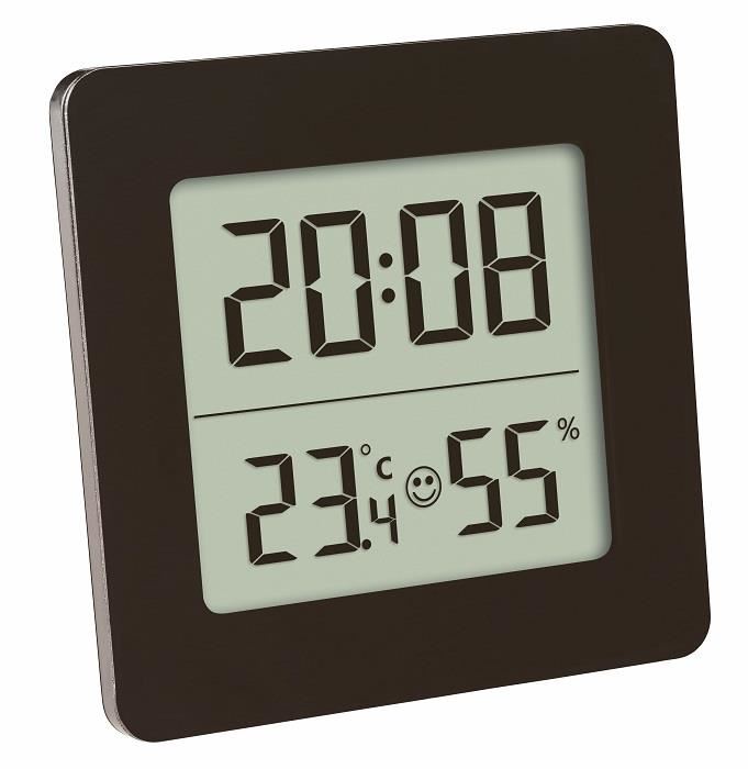 Termometru si higrometru digital cu ceas si alarma TFA 30.5038.01 30.5038.01 imagine 2022