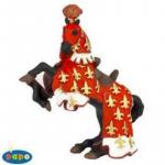 Figurina Papo calul printului Filip rosu