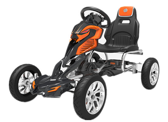 Kart cu pedale pentru copii Adrenaline Black