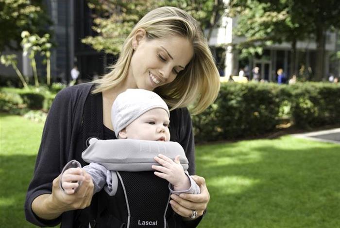 Marsupiu m1 the ultimate baby carrier grey