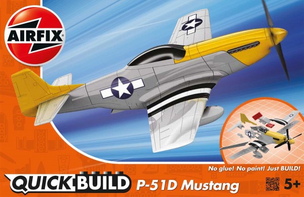Macheta avion de construit Mustang P-51D