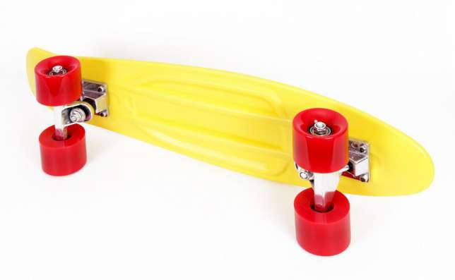 Skateboard Energy marime 56 x 15 cm Galben
