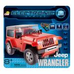Set de construit Jeep Wrangler electronic, cu telecomanda IR si bluetooth - Cobi