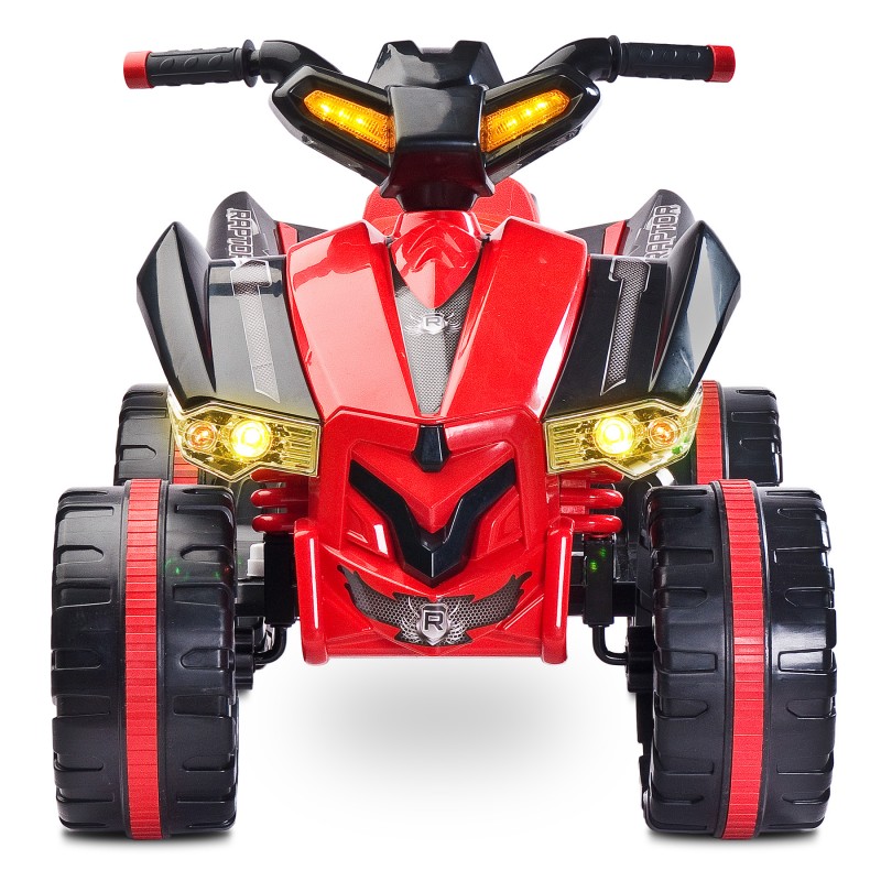 ATV Electric Toyz Raptor 2x6V Red