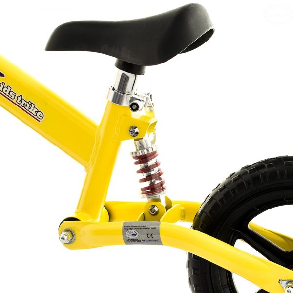 Bicicleta fara pedale eurbaby fbb-1 galbena