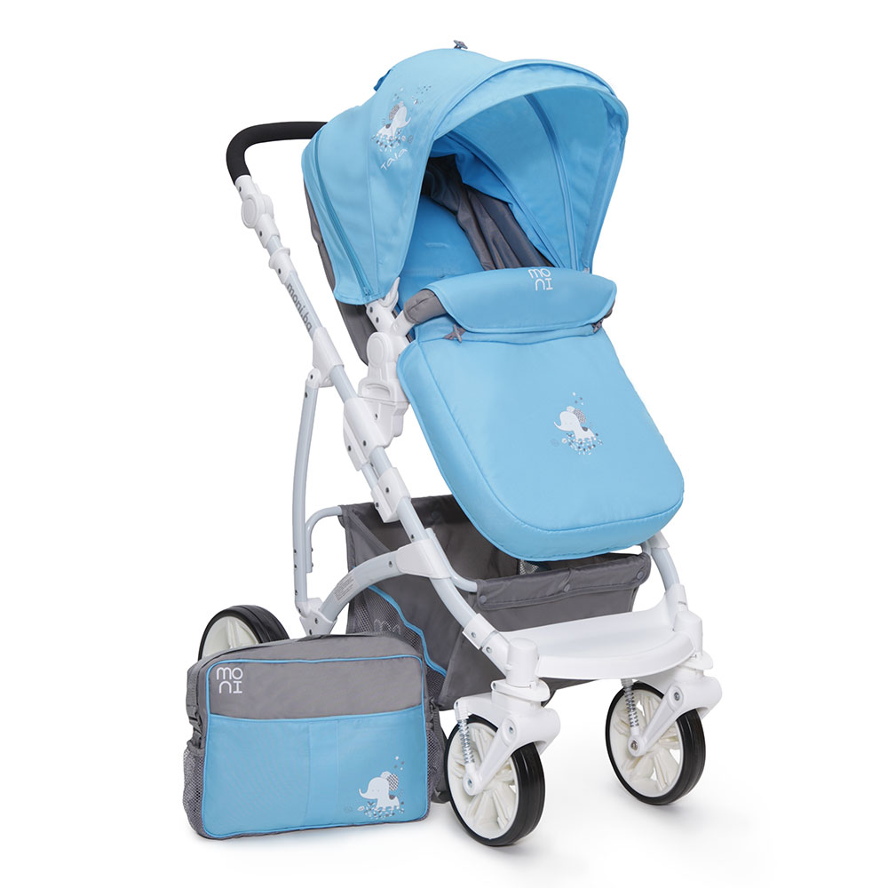 Carucior 3 in 1 tala blue