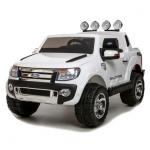 Masinuta electrica cu roti eva si telecomanda Ford Ranger White