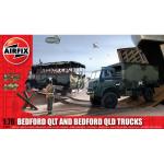 Airfix Bedford Qlt And Bedford Qld Trucks
