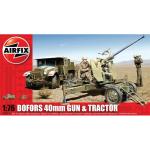 Airfix Bofors 40Mm Gun And Tractor