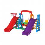 Centru de joaca 4 in 1 Happy Slide Multicolor Million Baby