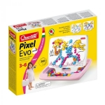Joc creativ Pixel Evo Quercetti creatie imagini si desene mozaic pentru fete 160 piese