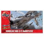 Kit aeromodele Airfix 02022 Avion Douglas SBD - 3/5 Dauntless Scara 1:72