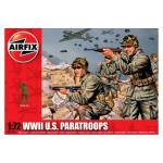 Kit soldati Airfix 01751 Set 48 soldati WWII Paratrupe Americane scara 1:72