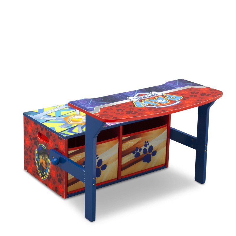 Mobilier 2 in 1 pentru depozitare jucarii paw patrol