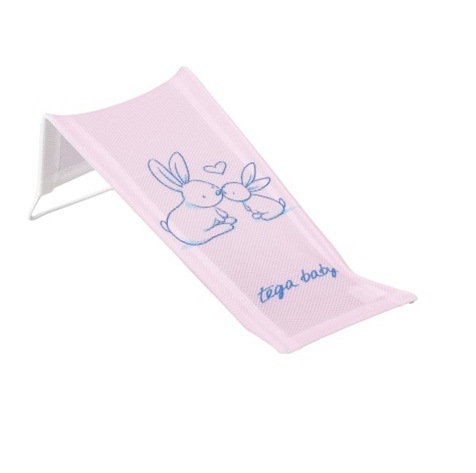 Hamac de baie Tega Baby Little Bunnies roz