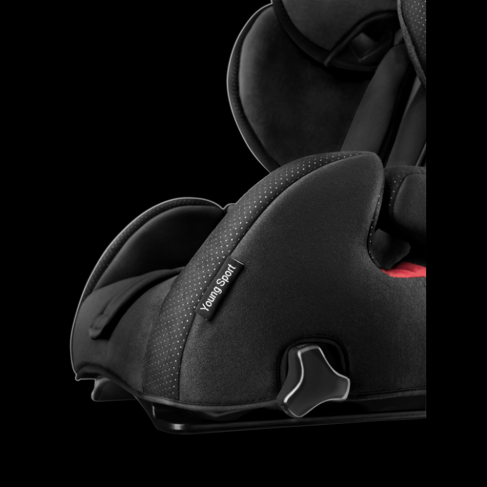 Scaun auto pentru copii fara isofix young sport hero performance black