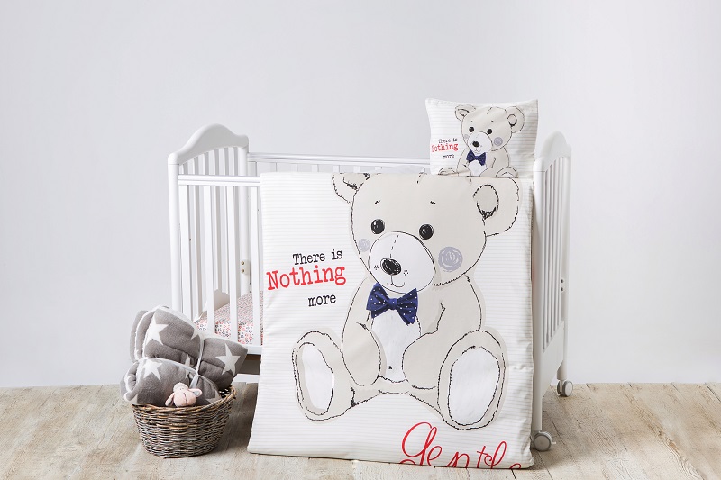 Lenjerie patut cu 4 piese Teddy Bear type 4