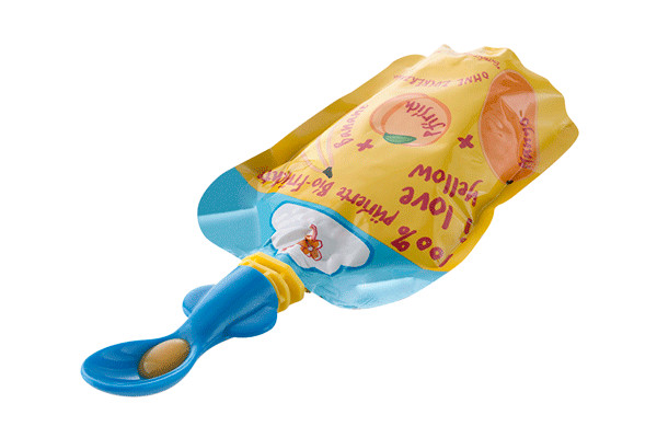 Lingurite pentru pungi de hrana 2buc.set rotho babydesign