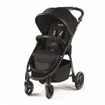Carucior 3 in 1 pentru Copii Citylife Black cu Landou si Scaun Auto Privia Recaro